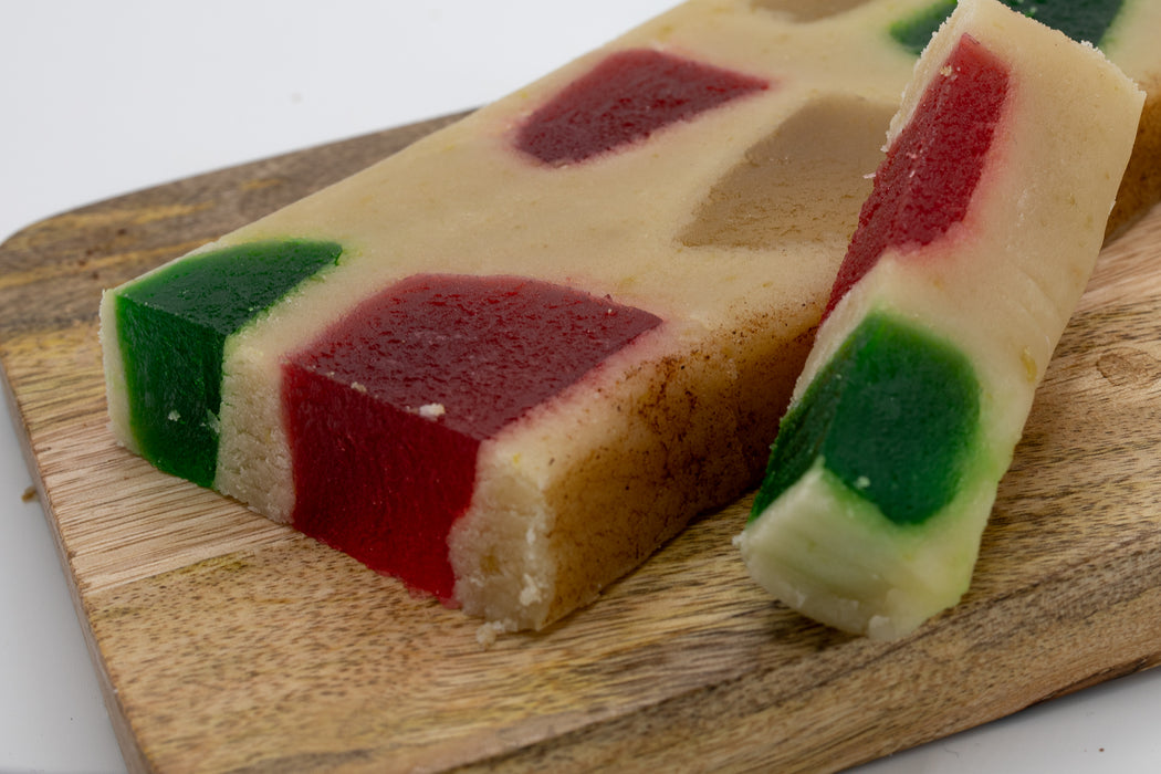 Turrón de fruta glaseada