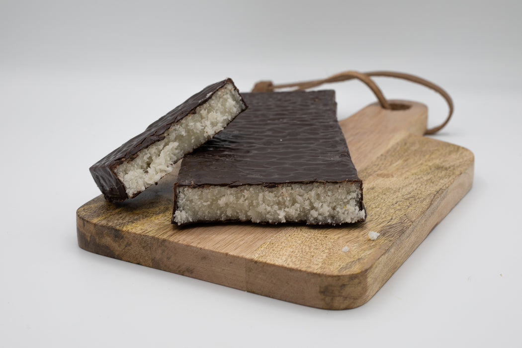 Turrón de coco fondant