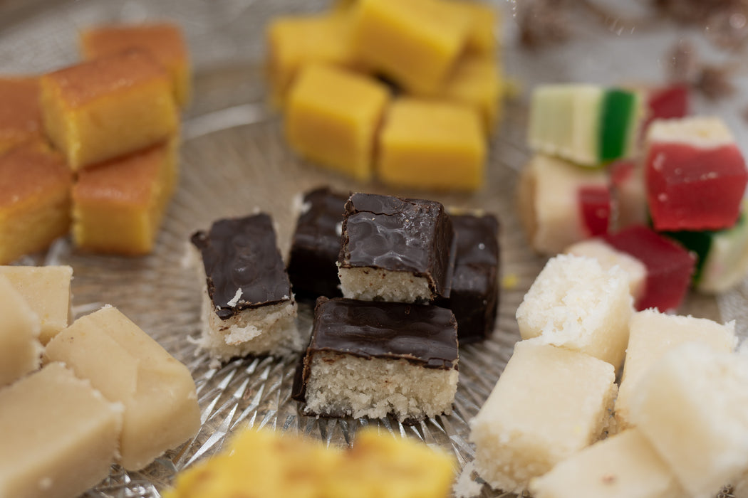 Turrón de coco fondant