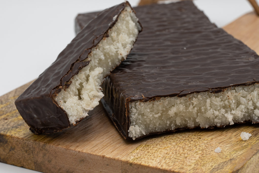 Turrón de coco fondant